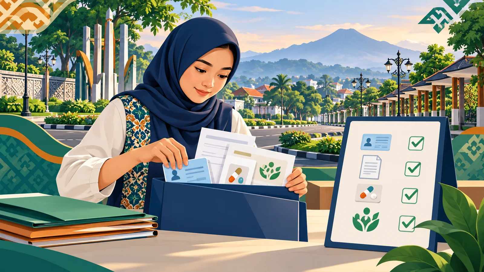 Dokumen dan checklist untuk persiapan pengambilan obat PRB di apotek